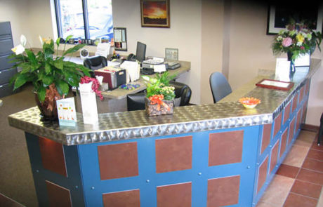 Front desk